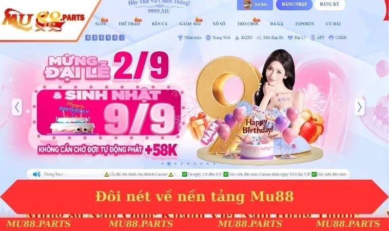 Đôi nét về nền tảng Mu88