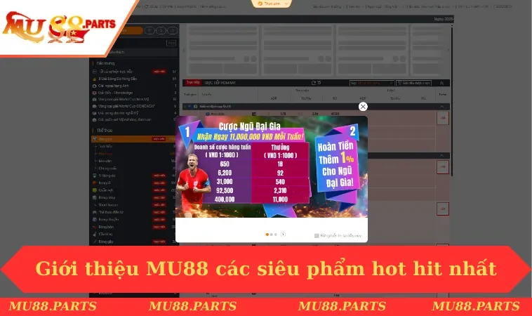 Giới thiệu MU88 các siêu phẩm hot hit nhất