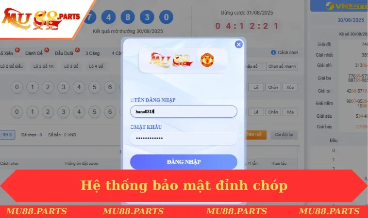 Hệ thống bảo mật đỉnh chóp