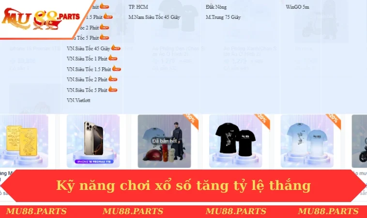 Kỹ năng chơi xổ số tăng tỷ lệ thắng