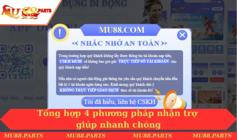 Tổng hợp 4 phương pháp nhận trợ giúp nhanh chóng